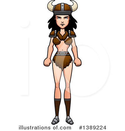 Royalty-Free (RF) Female Barbarian Clipart Illustration by Cory Thoman - Stock Sample #1389224