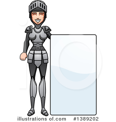 Female Knight Clipart #1389202 by Cory Thoman
