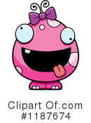 Female Monster Clipart #1187674 by Cory Thoman