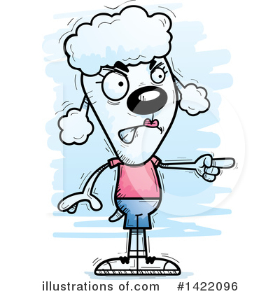 Female Poodle Clipart #1422096 by Cory Thoman