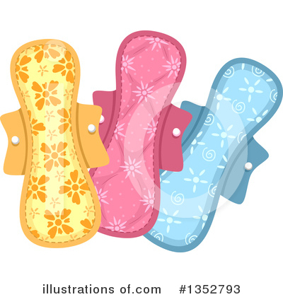 Royalty-Free (RF) Feminine Hygiene Clipart Illustration by BNP Design Studio - Stock Sample #1352793