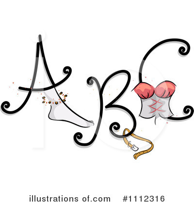 Abcs Clipart #1112316 by BNP Design Studio