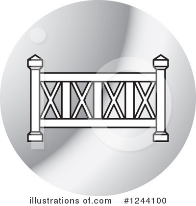 Royalty-Free (RF) Fence Clipart Illustration by Lal Perera - Stock Sample #1244100