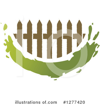 Fence Clipart #1277420 by Lal Perera