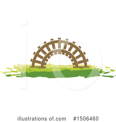 Royalty-Free (RF) Fence Clipart Illustration by Lal Perera - Stock Sample #1506460