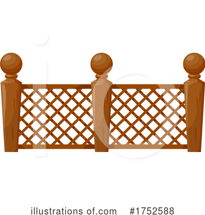 Royalty-Free (RF) Fence Clipart Illustration by Vector Tradition SM - Stock Sample #1752588