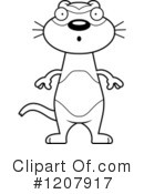 Ferret Clipart #1207917 by Cory Thoman