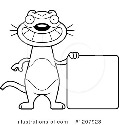 Ferret Clipart #1207923 by Cory Thoman
