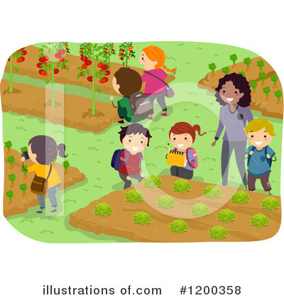 Royalty-Free (RF) Field Trip Clipart Illustration by BNP Design Studio - Stock Sample #1200358