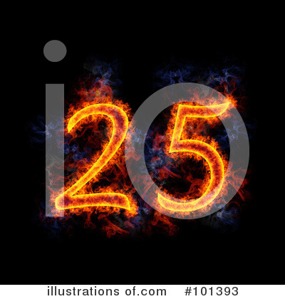 Royalty-Free (RF) Fiery Clipart Illustration by Michael Schmeling - Stock Sample #101393