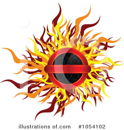 Flames Clipart #1054102 by vectorace