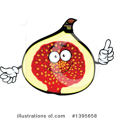 Royalty-Free (RF) Fig Clipart Illustration by Vector Tradition SM - Stock Sample #1395658
