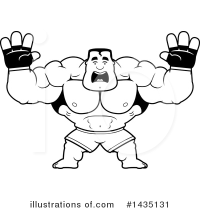 Royalty-Free (RF) Fighter Clipart Illustration by Cory Thoman - Stock Sample #1435131