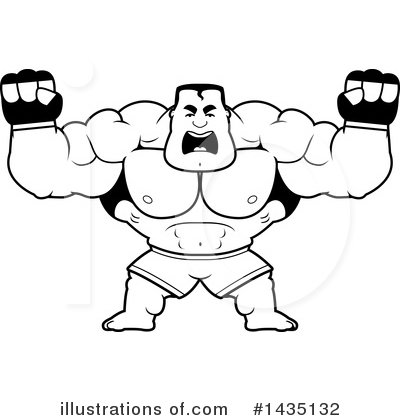 Royalty-Free (RF) Fighter Clipart Illustration by Cory Thoman - Stock Sample #1435132