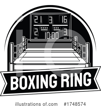 Boxing Clipart #1748574 by Vector Tradition SM