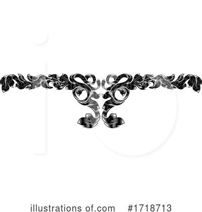 Royalty-Free (RF) Filigree Clipart Illustration by AtStockIllustration - Stock Sample #1718713