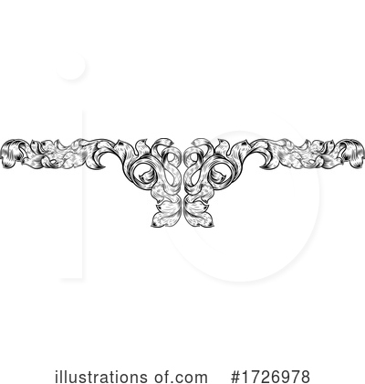 Royalty-Free (RF) Filigree Clipart Illustration by AtStockIllustration - Stock Sample #1726978
