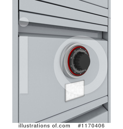 Royalty-Free (RF) Filing Cabinet Clipart Illustration by KJ Pargeter - Stock Sample #1170406