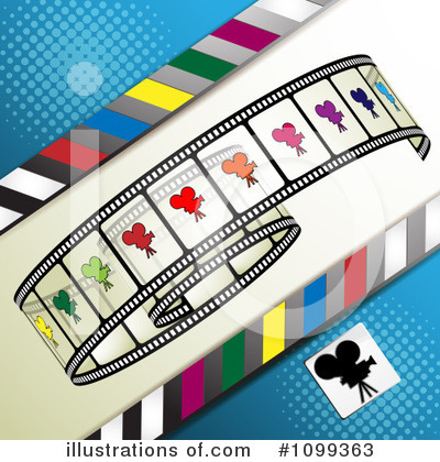 Royalty-Free (RF) Film Clipart Illustration by merlinul - Stock Sample #1099363