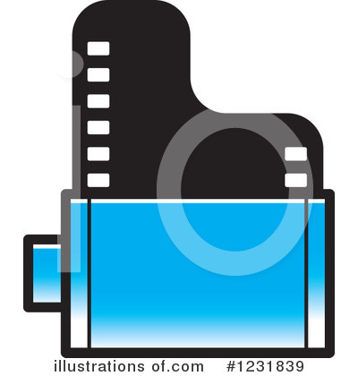 Royalty-Free (RF) Film Clipart Illustration by Lal Perera - Stock Sample #1231839