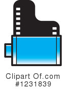 Film Clipart #1231839 by Lal Perera
