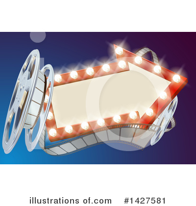 Royalty-Free (RF) Film Clipart Illustration by AtStockIllustration - Stock Sample #1427581