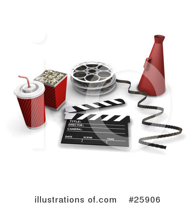 Movie Industry Clipart #25906 by KJ Pargeter