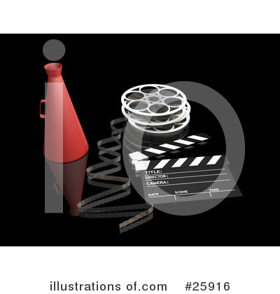 Clapperboard Clipart #25916 by KJ Pargeter