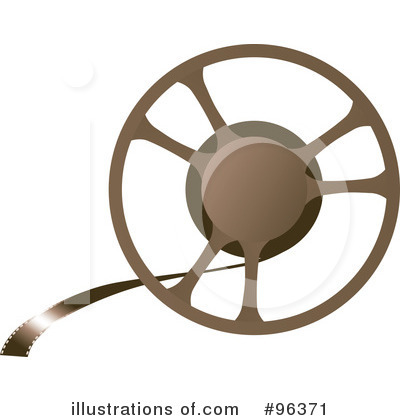 Royalty-Free (RF) Film Reel Clipart Illustration by Rasmussen Images - Stock Sample #96371