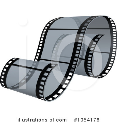 Royalty-Free (RF) Film Strip Clipart Illustration by dero - Stock Sample #1054176