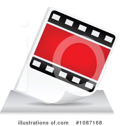 Royalty-Free (RF) Film Strip Clipart Illustration by Andrei Marincas - Stock Sample #1087168