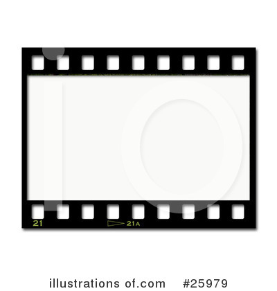 Royalty-Free (RF) Film Strip Clipart Illustration by KJ Pargeter - Stock Sample #25979