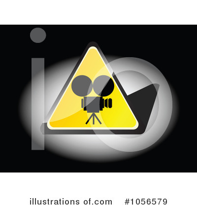 Royalty-Free (RF) Filming Clipart Illustration by Andrei Marincas - Stock Sample #1056579