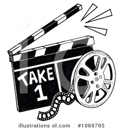 Royalty-Free (RF) Filming Clipart Illustration by LoopyLand - Stock Sample #1069765