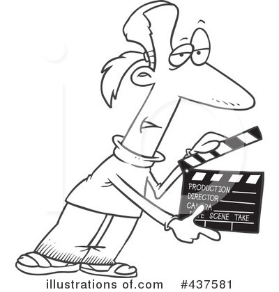 Movie Clipart #437581 by toonaday