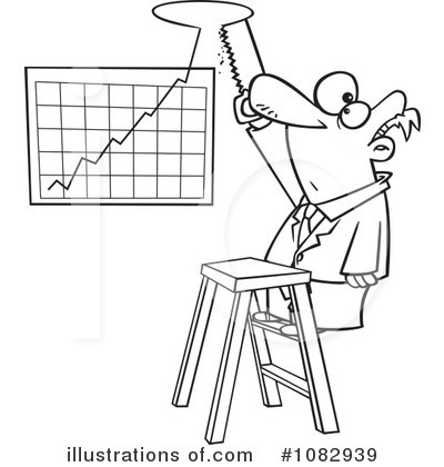Stock Market Clipart #1082939 by toonaday