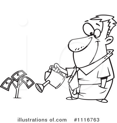 Royalty-Free (RF) Finance Clipart Illustration by toonaday - Stock Sample #1116763
