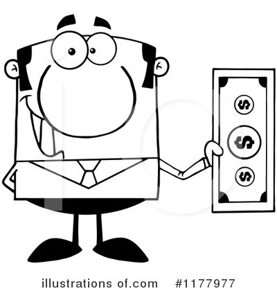 Royalty-Free (RF) Finance Clipart Illustration by Hit Toon - Stock Sample #1177977