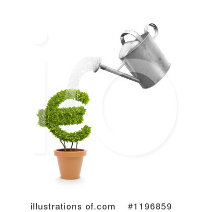Watering Can Clipart #1196859 by Mopic