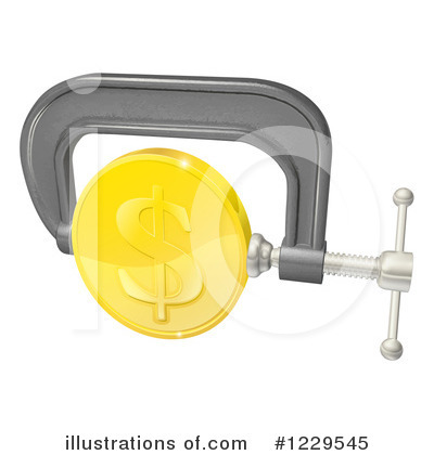 Coin Clipart #1229545 by AtStockIllustration