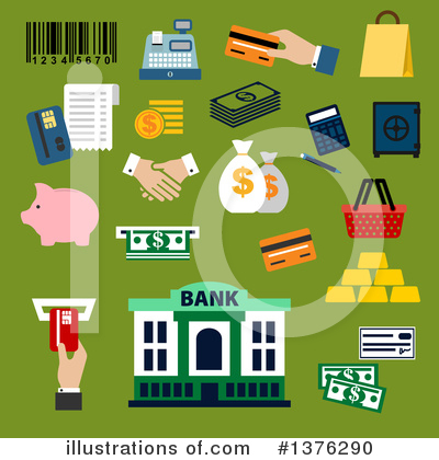 Atm Clipart #1376290 by Vector Tradition SM