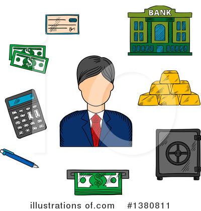 Calculator Clipart #1380811 by Vector Tradition SM