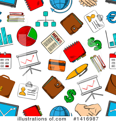 Royalty-Free (RF) Finance Clipart Illustration by Vector Tradition SM - Stock Sample #1416987
