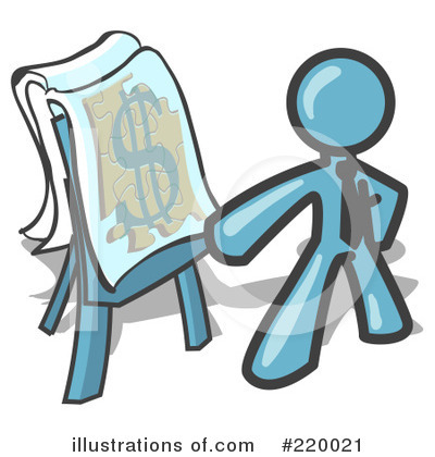 Royalty-Free (RF) Finance Clipart Illustration by Leo Blanchette - Stock Sample #220021