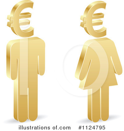 Euro Symbol Clipart #1124795 by Andrei Marincas