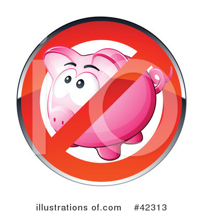Piggy Bank Clipart #42313 by beboy