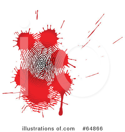 Royalty-Free (RF) Fingerprint Clipart Illustration by Frog974 - Stock Sample #64866