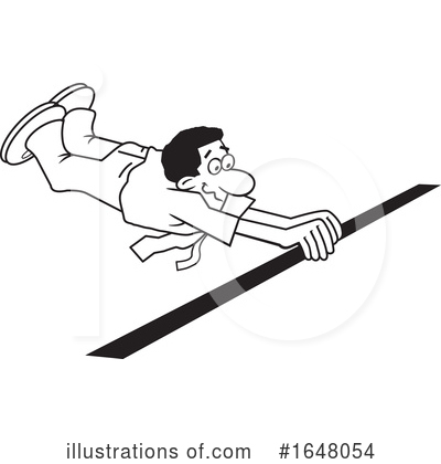 Finish Line Clipart #1648054 by Johnny Sajem
