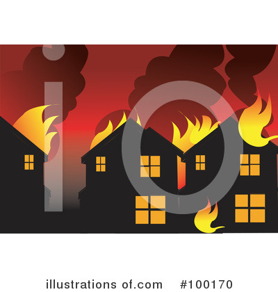 Burning House Clipart #100170 by mayawizard101