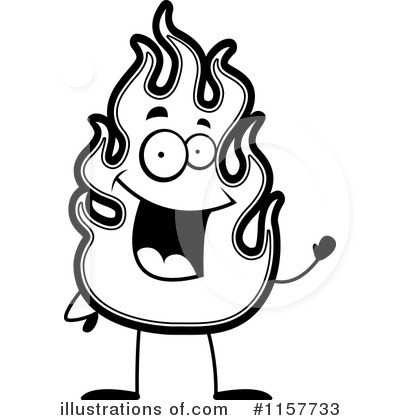 Royalty-Free (RF) Fire Clipart Illustration by Cory Thoman - Stock Sample #1157733